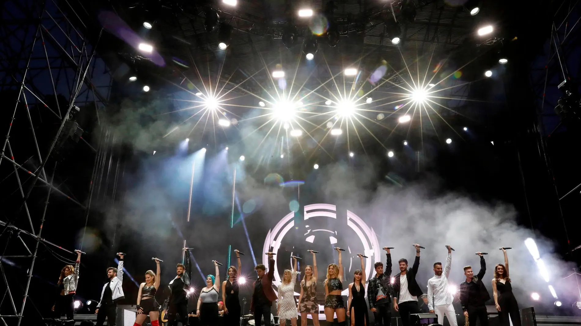 Cantantes de la última edición de Operación Triunfo/Foto: Efe