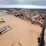 La ciudad de Dolores (Alicante), inundada por la Gota Fría/ EFE