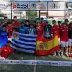 Equipos de España y Uruguay