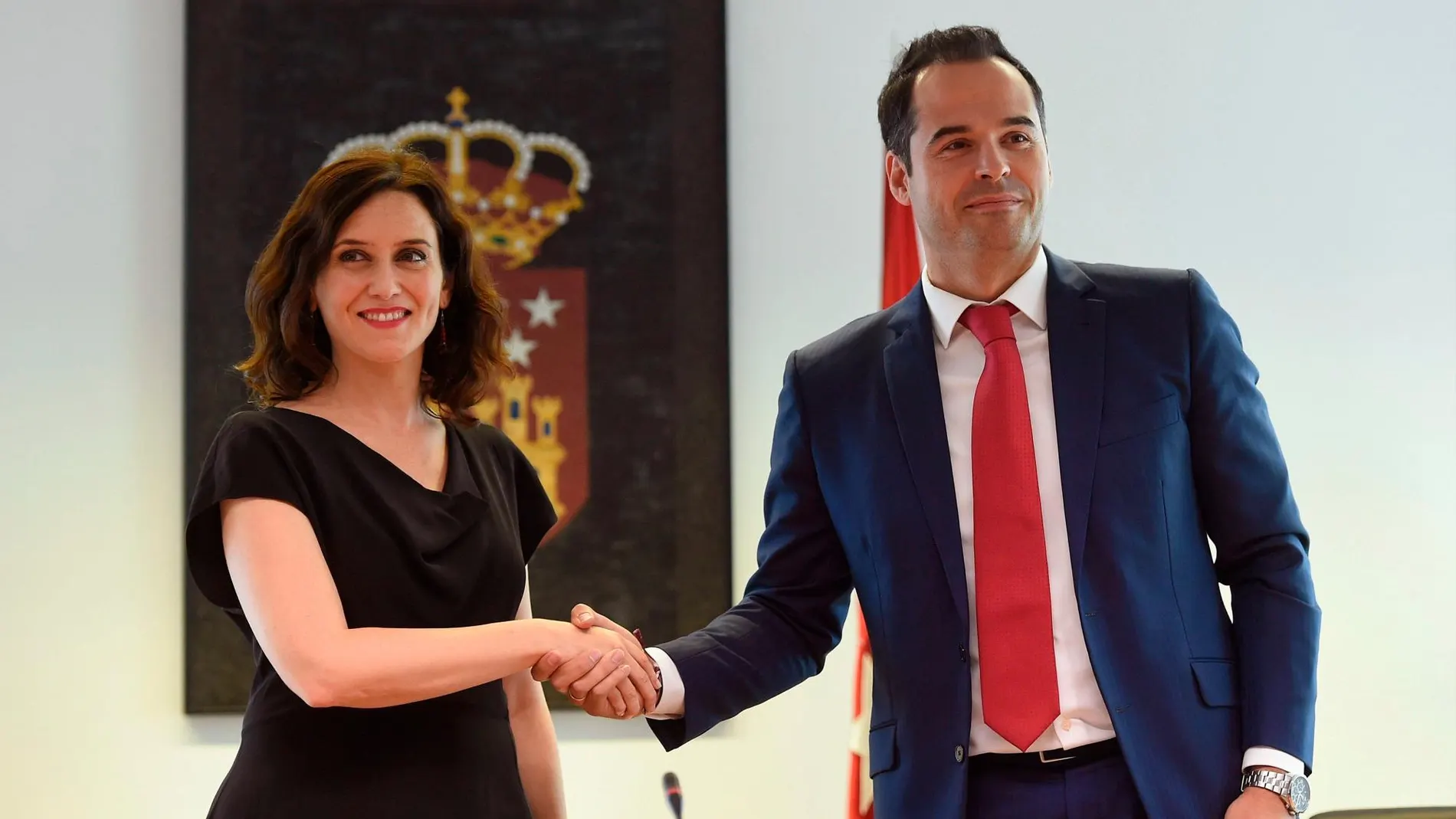 Isabel Díaz Ayuso e Ignacio Aguado han revelado las 155 medidas acordadas para la gobernabilidad de la Comunidad de Madrid