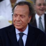 El cantante Julio Iglesias, en una de sus últimas apariciones públicas