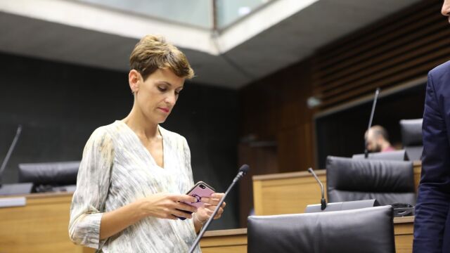 La secretaria general del PSN, María Chivite / Foto: Ep