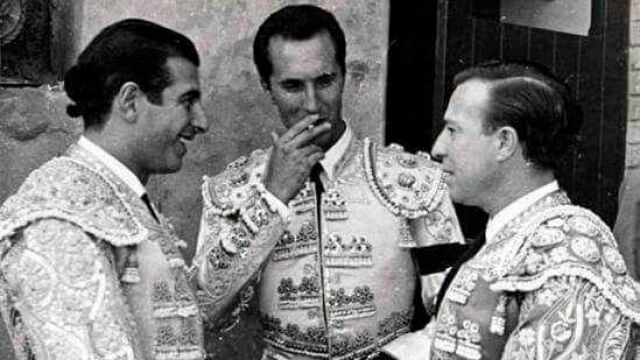 Antonio Ordóñez, Luis Miguel Dominguín y Pepe Luis Vázquez