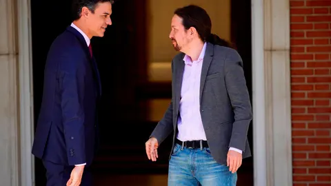 Pedro Sánchez y Pablo Iglesias