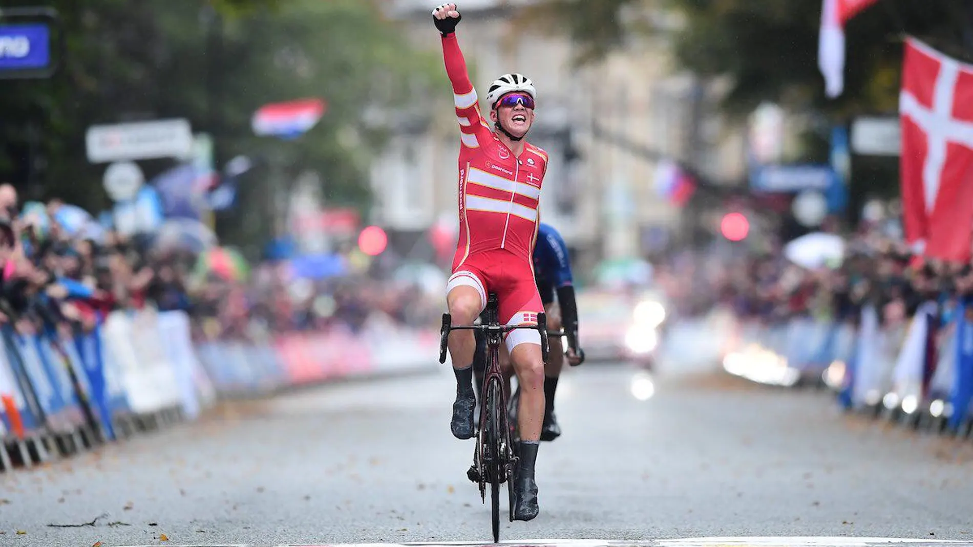 Mads Pedersen, sorprendente campeón del mundo de ciclismo