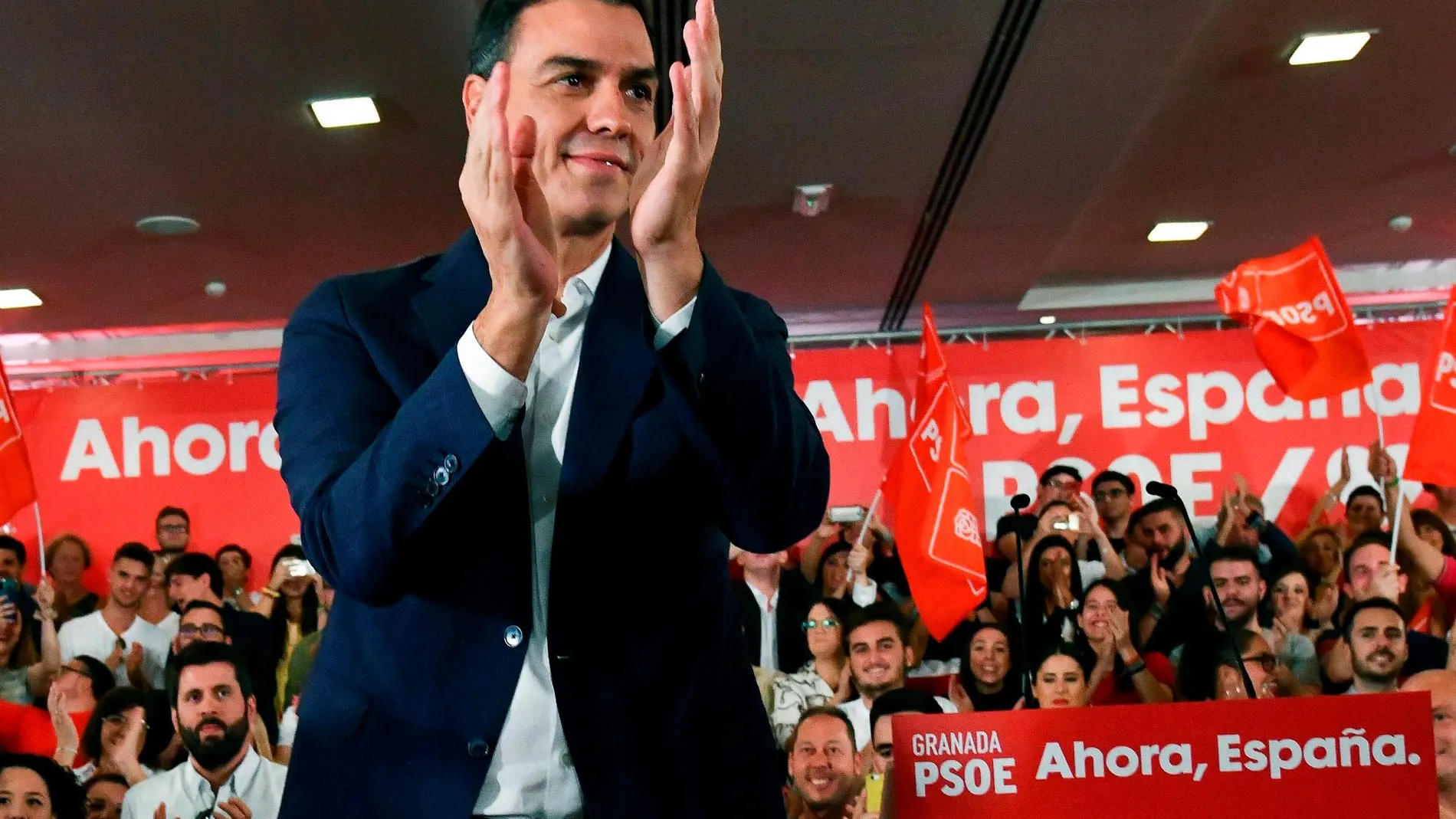 El presidente del Gobierno en funciones y candidato a la reelección por el PSOE, Pedro Sánchez.EFE/ Miguel Ángel Molina