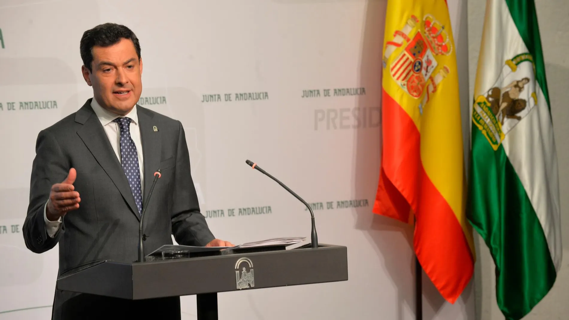 El presidente de la Junta, Juanma Moreno/ Foto: EFE