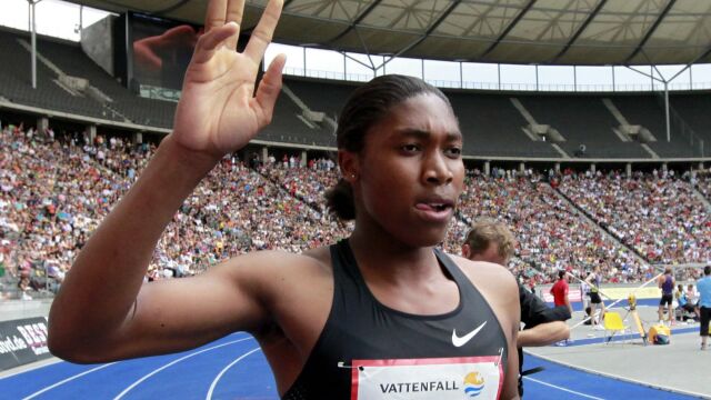 Caster Semenya, doble campeona olímpica de 800