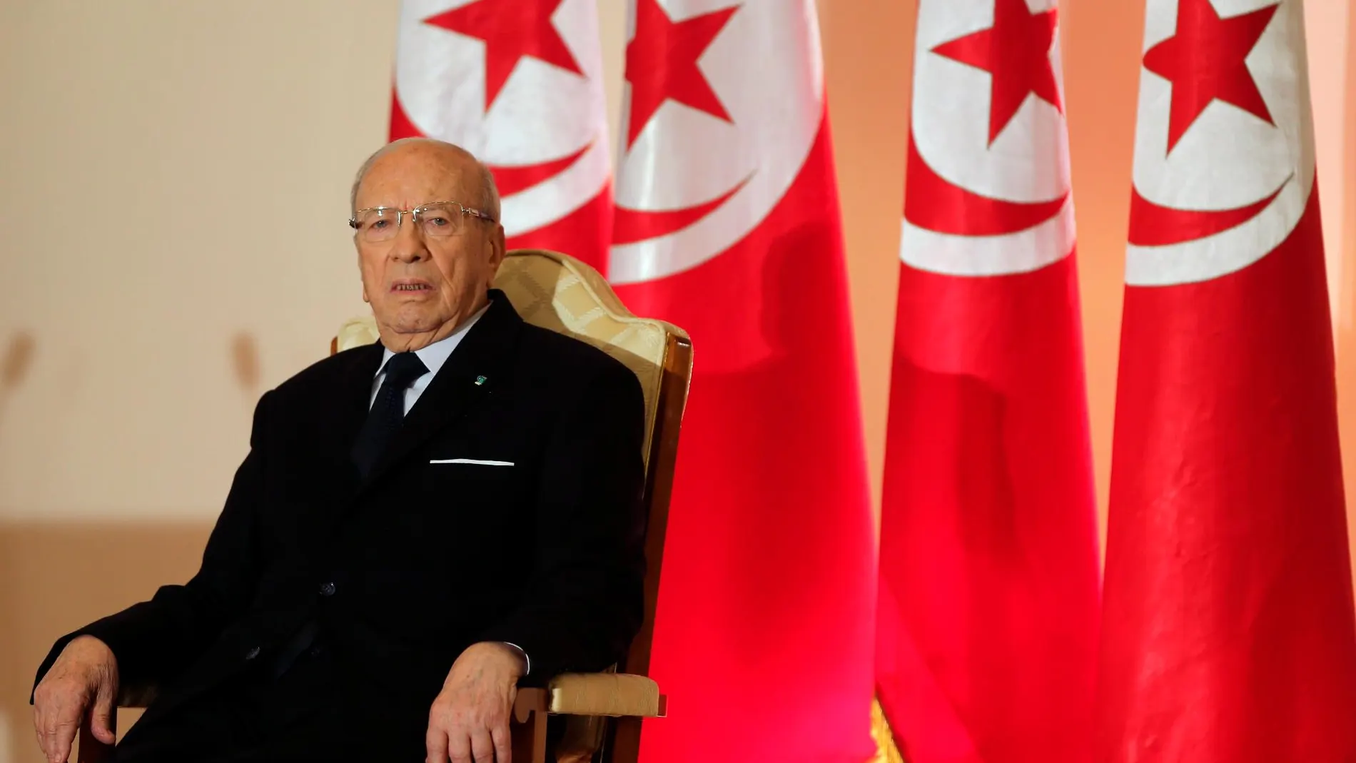 El presidente de Túnez, Beji Caïd Essebsi/AP