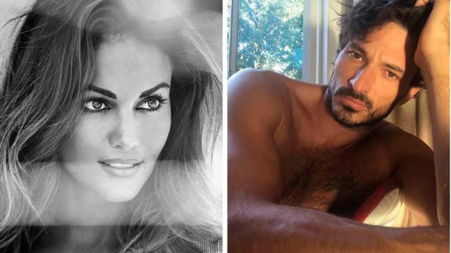 La presentadora Lara Álvarez y el modelo Andrés Velencoso / Foto: Instagram