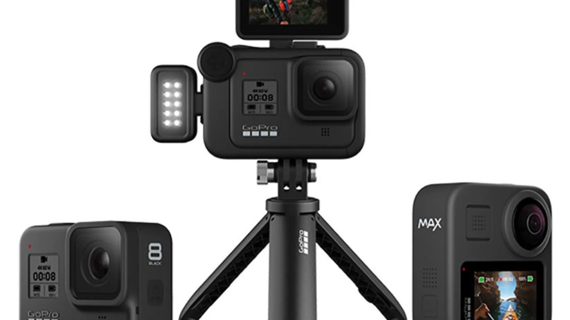 Las nuevas GoPro Hero 8 Black y GoPro Max de 360 grados