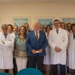 El consejero de Salud realizó una visita al Hospital Universitario Virgen del Rocío / Foto: EP