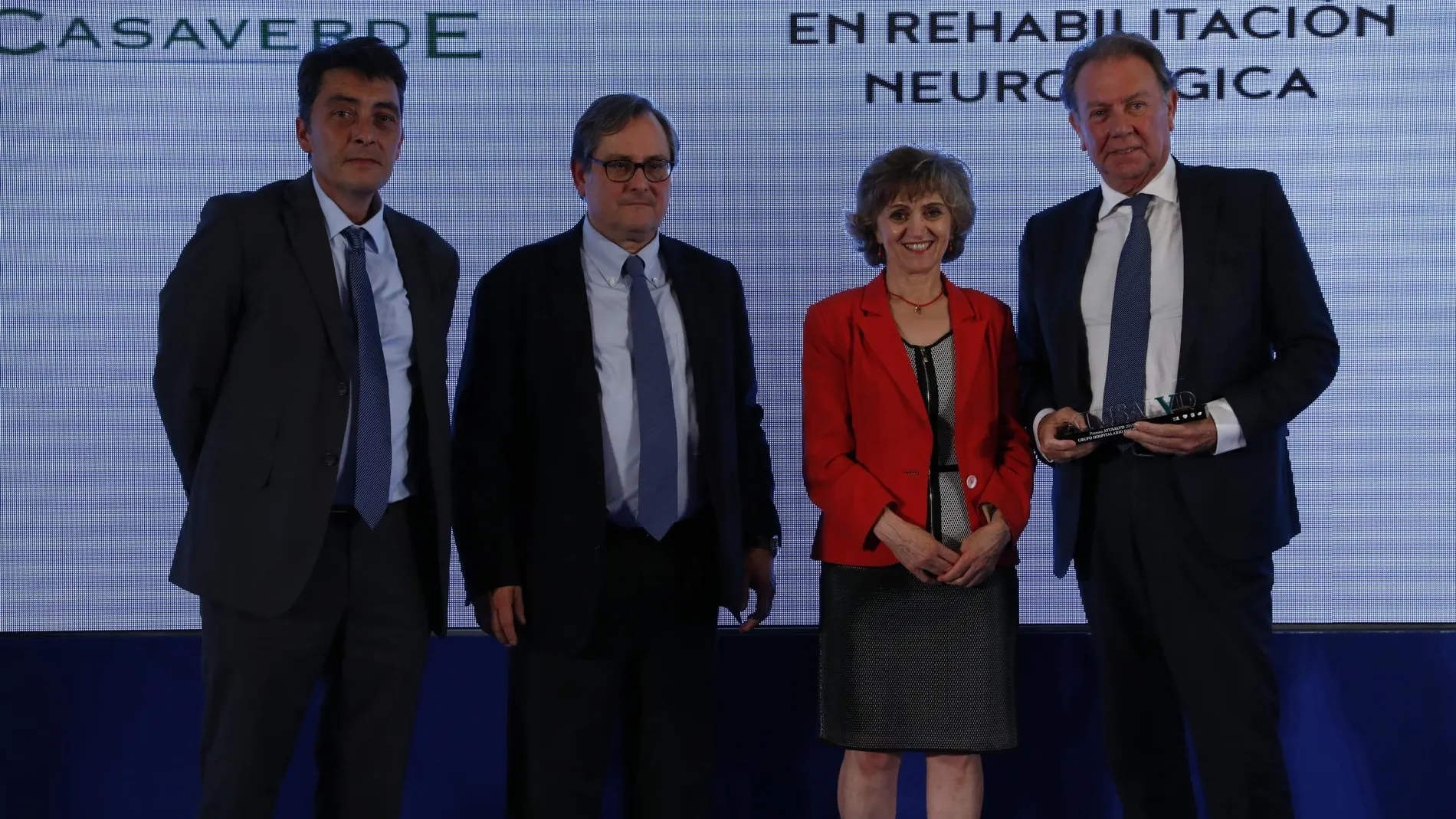 Sergio Alonso, Francisco Marhuenda, María Luisa Carcedo y Alberto Giménez