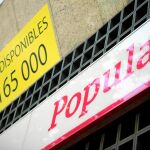 La resolución del Popular y su compra por el Santander en 2017 supuso el cierre de más de mil oficinas de la entidad desaparecida