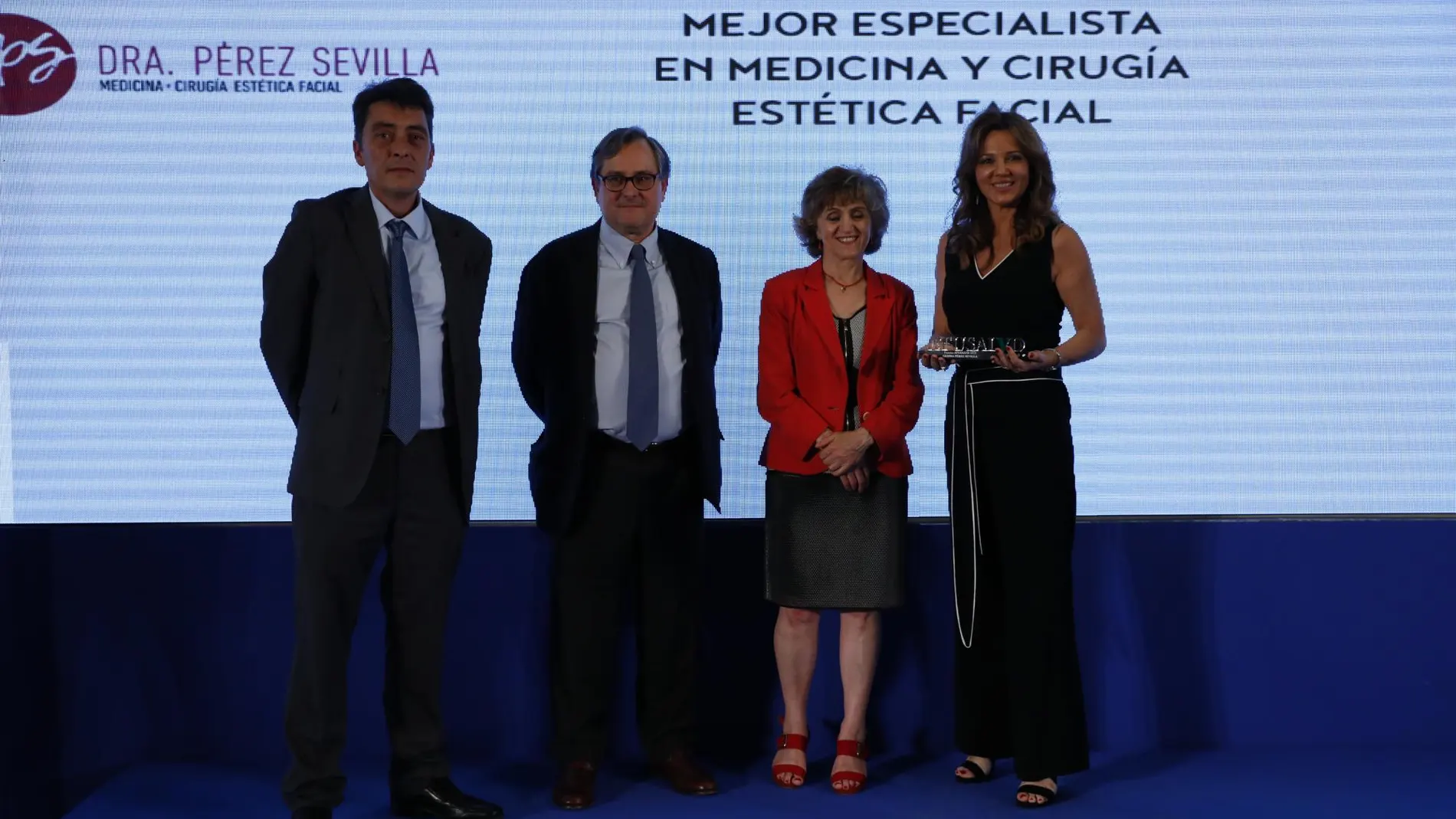 Sergio Alonso, Francisco Marhuenda, María Luisa Carcedo y Gemma Pérez