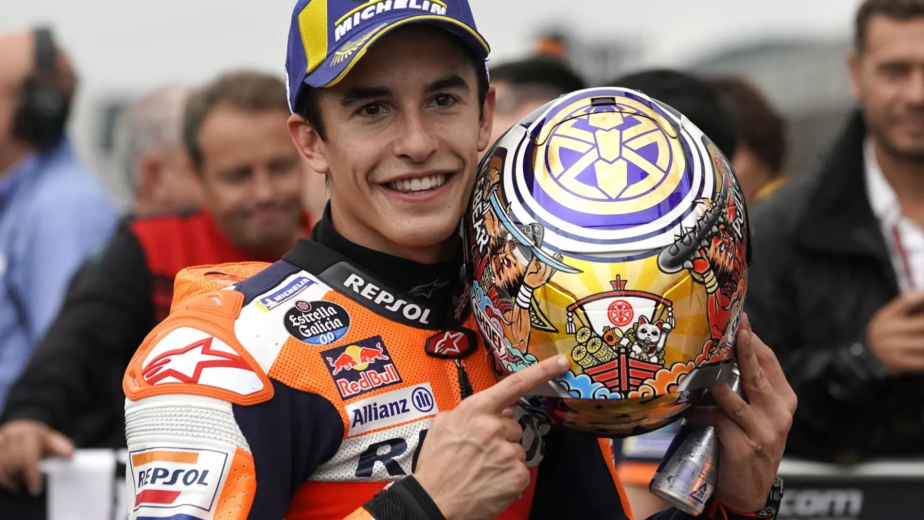 Marc Márquez seguirá en el Repsol Honda hasta 2024