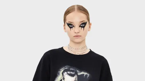 Deja de buscar ideas, el maquillaje más terrorífico para Halloween está en Bershka