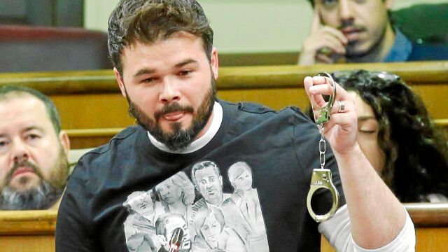 El portavoz de ERC en el Congreso, Gabriel Rufián