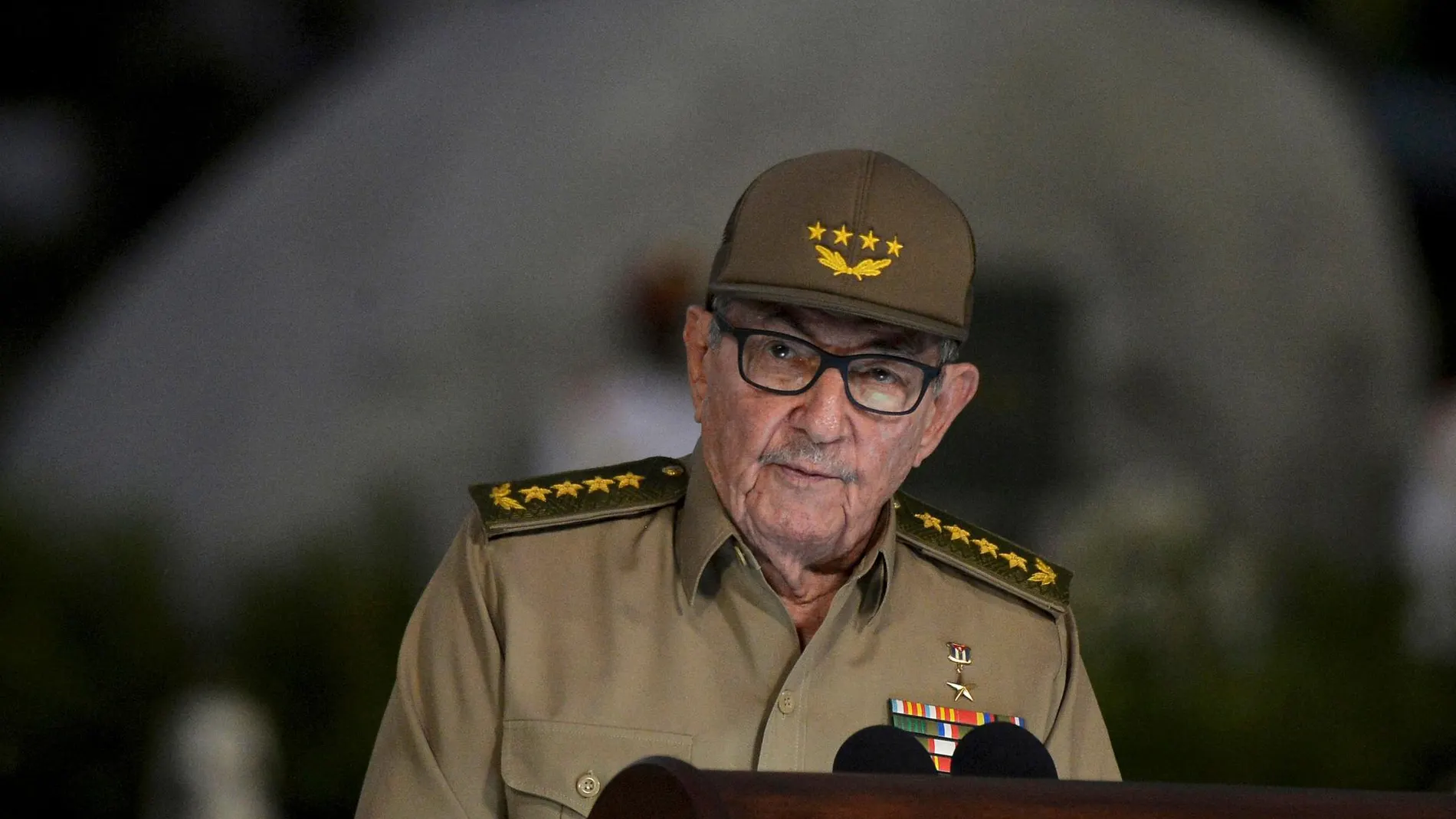 El primer secretario del Partido Comunista (PCC), Raúl Castro