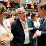 El presidente Puig acudió hace una semana a la toma de posesión de Joan Ribó como alcalde de Valencia