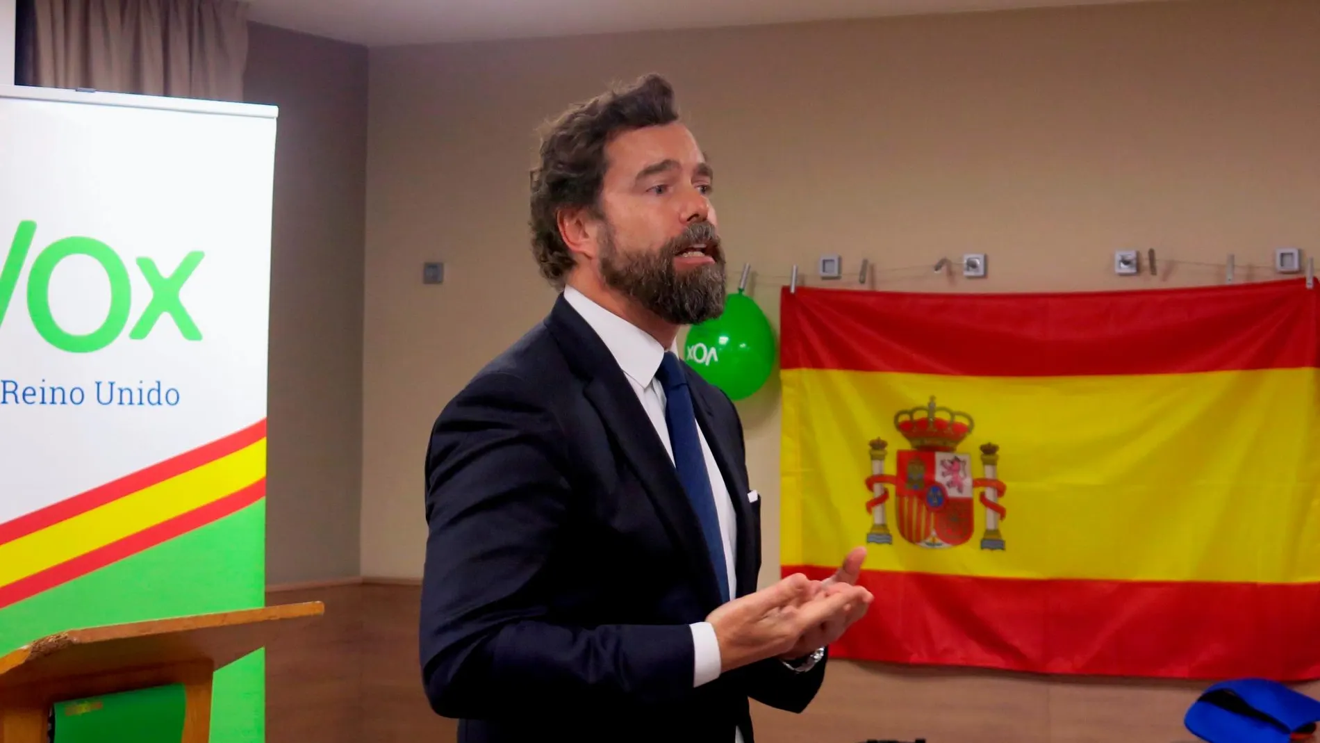 Iván Espinosa de los Monteros, portavoz de Vox en el Congreso de los Diputados