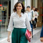 La líder del PP, Isabel Díaz Ayuso, el día de su elección como presidenta de la Comunidad / Foto: Rubén Mondelo