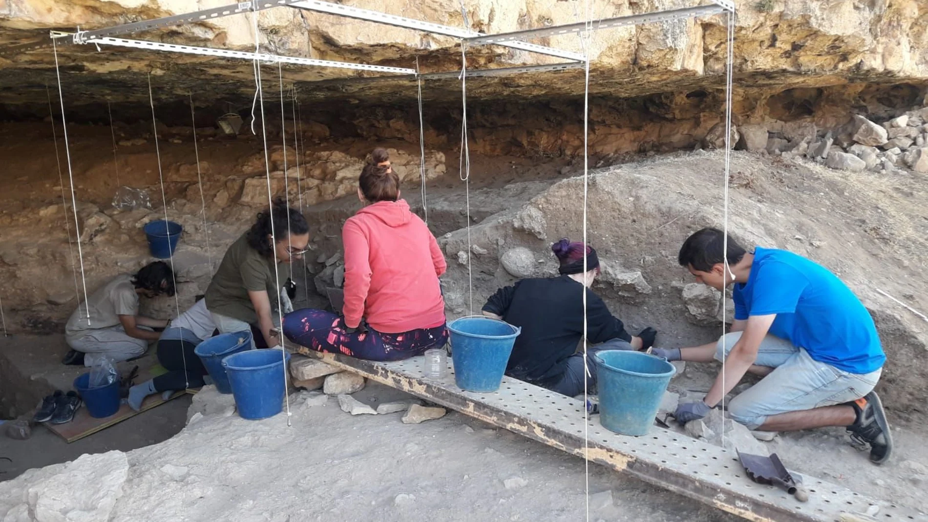 Excavaciones en el valle del Eresma