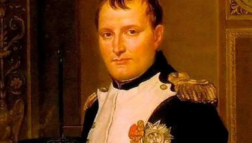 Retrato de Napoleón Bonaparte.