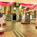 El decorado del especial de navidad, y último episodio, de «Velvet Colección». Foto: Movistar+/EnriqueCidoncha