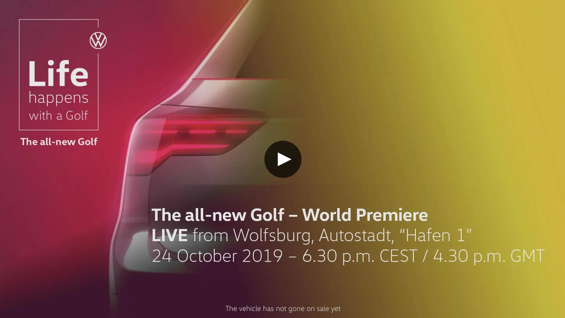 Directo: sigue la presentación del nuevo VW Golf 8 mañana a las 18:00 h