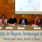La conseejra Isabel Blanco inaugura en Valladolid la III Jornada de Mujeres Sordociegas de España