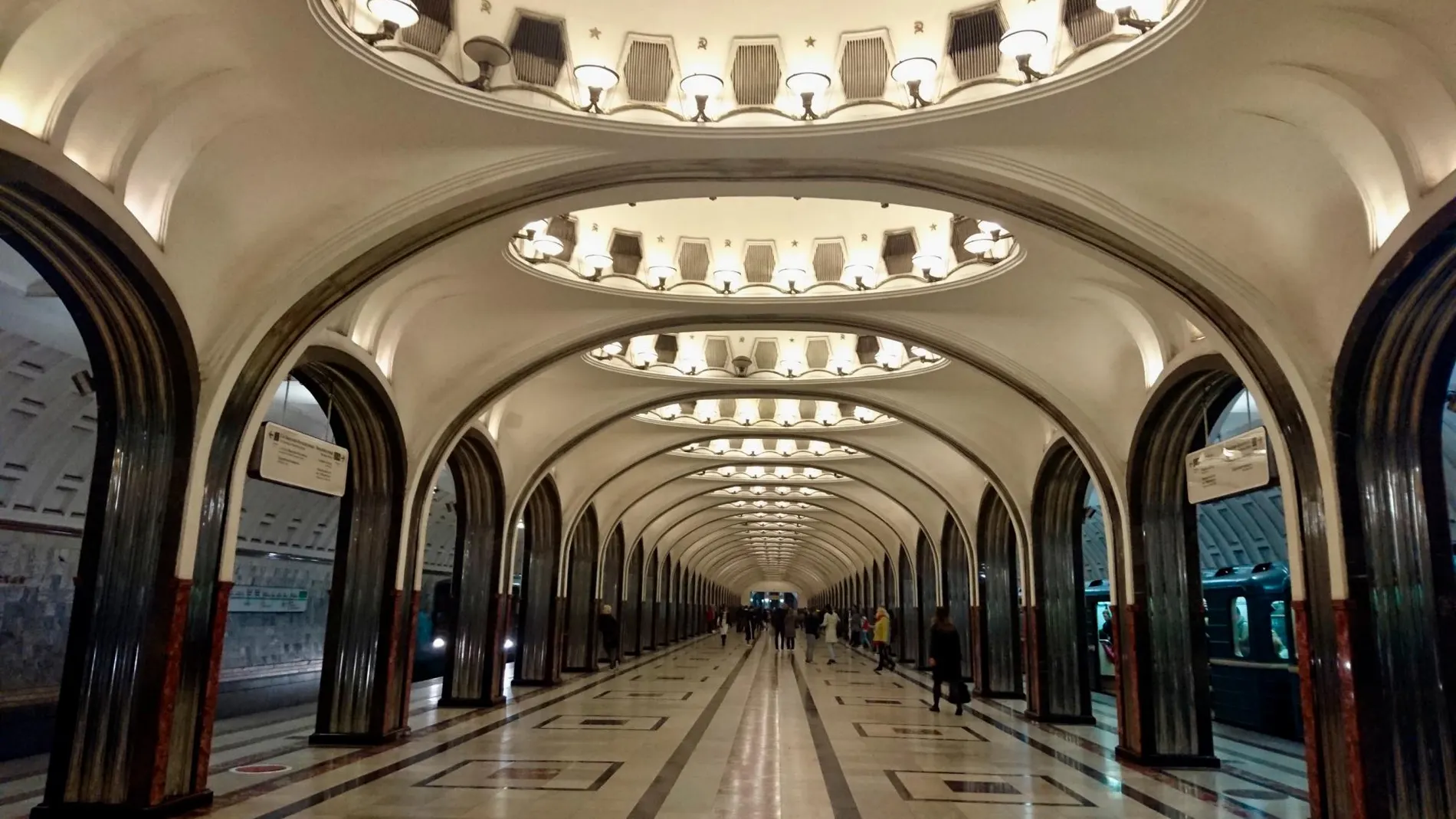 Estación Mayakovskaya/Fotos: Maica Rivera