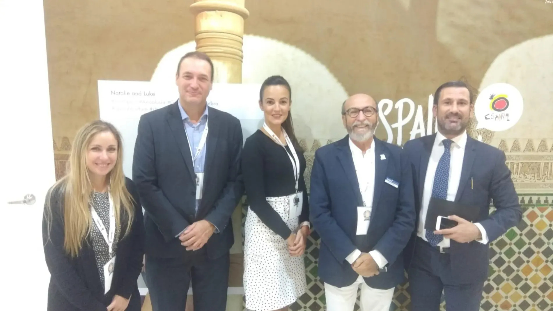 Representantes de la Costa del Sol en la Feria IMEX América / La Razón