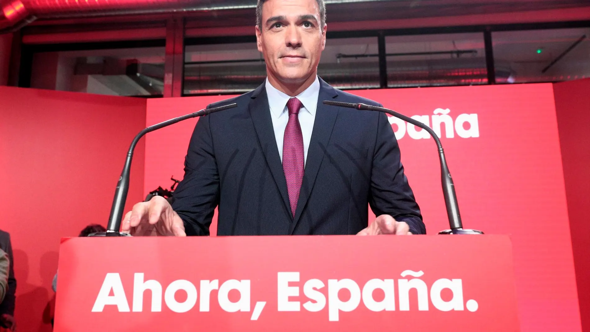 El secretario general del PSOE y presidente del Gobierno en funciones, Pedro Sánchez / Foto: Europa Press