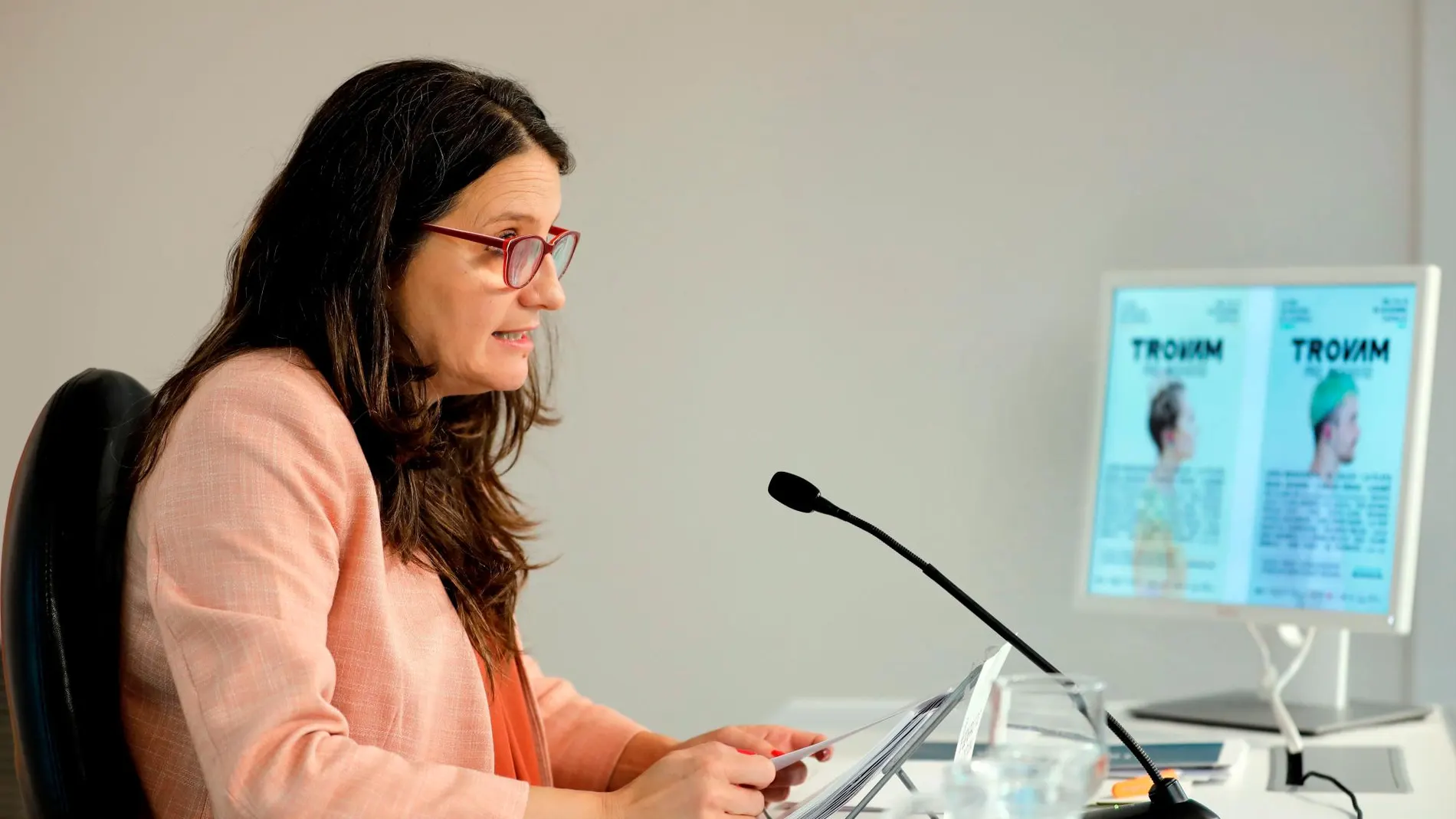 La vicepresidenta del Consell, Mónica Oltra, informó ayer de los nuevos nombramientos en el segundo y tercer escalón del Gobierno valenciano