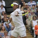 Nadal, en el partido ante Kyrgios