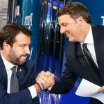  Renzi y Salvini, dos líderes opuestos unidos por la misma ambición