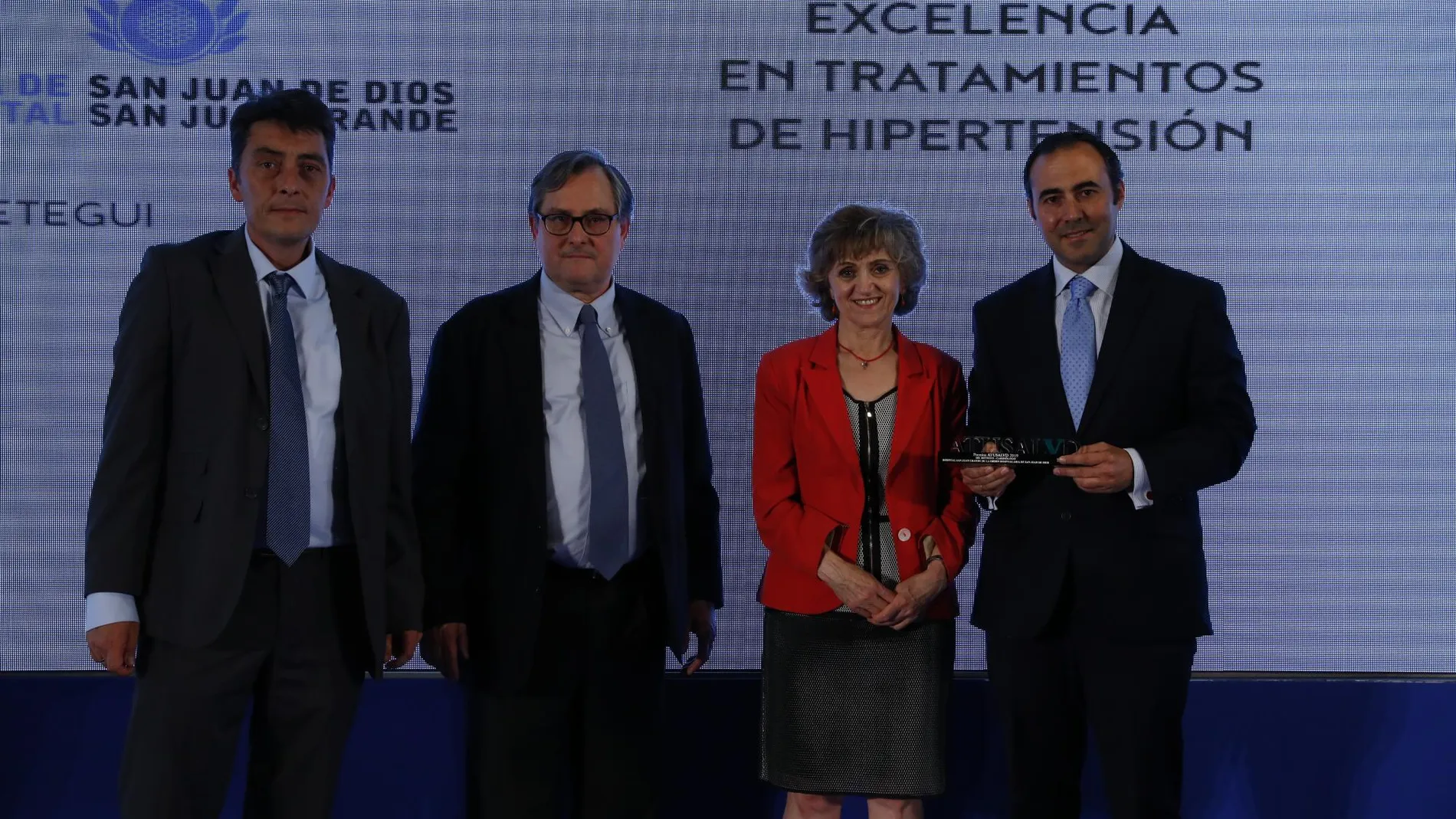 Sergio Alonso, Francisco Marhuenda, María Luisa Carcedo y Gabriel Retegui