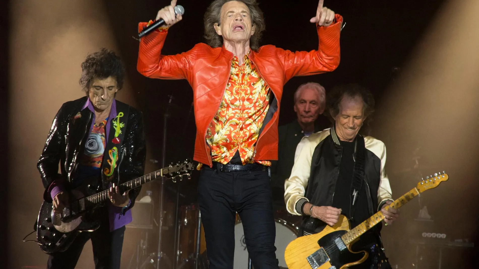 ‘The Rolling Stones’ en uno de sus últimos conciertos.