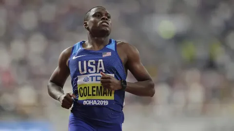 Coleman, el gran favorito, ha sido el más rápido en las series de 100