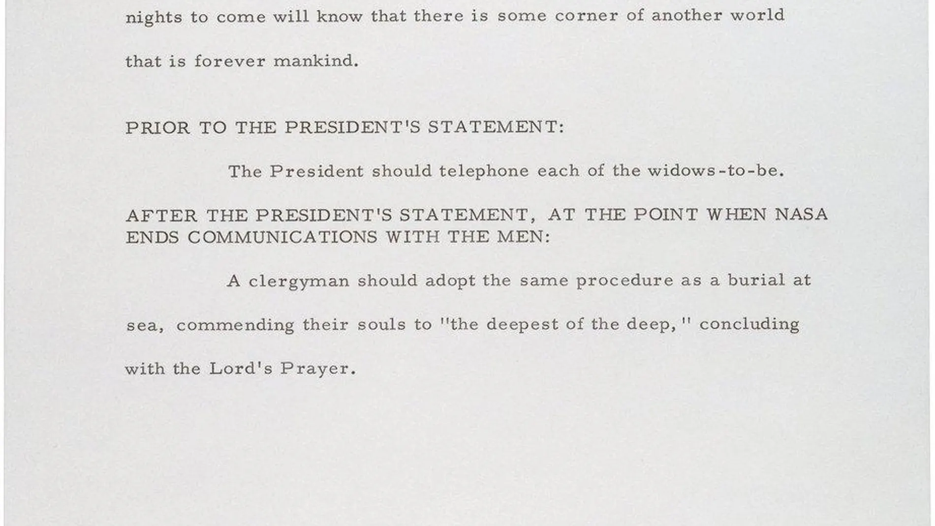 La carta de Nixon por si el Apolo 11 no lo conseguía