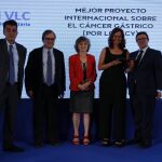 Sergio Alonso, Francisco Marhuenda, María Luisa Carcedo, Tania Fleitas y Andrés Cervantes Ruipérez