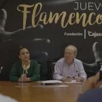 María Terremoto atiende a los medios en rueda de prensa / La Razón