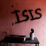 Graffiti de ISIS en una casa