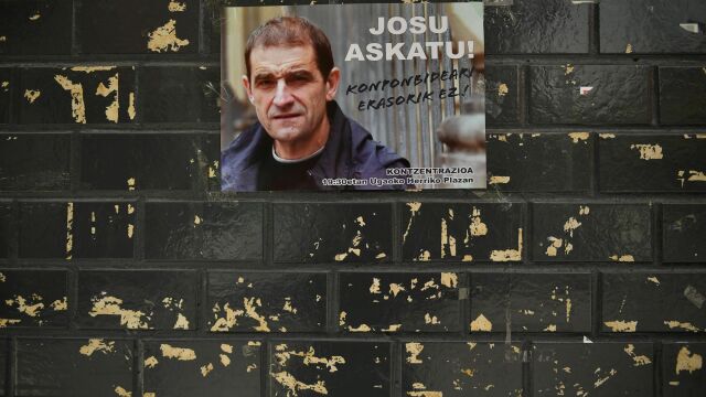 Cartel para homenajear a Josu Ternera