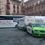 Vuelven las pintadas radicales en la Vuelta a su paso por el País Vasco