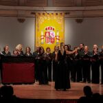 La apertura del acto protagonizada por el Coro del Colegio de Arquitectos de Sevilla / Foto: Manolo Olmedo