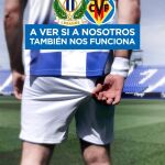 El cartel del Leganés para el partido ante el Villarreal