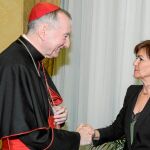 La vicepresidenta Calvo pidió la mediación de la Santa Sede al Secretario de Estado, Cardenal Parolin, en una visita al Vaticano que tuvo lugar en octubre de 2018