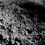 Una de las primeras capturas del extraño material hallado en la cara oculta de la Luna